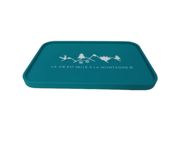 PLATEAU LIÈGE 20X30CM "LA VIE EST BELLE A LA MONTAGNE"